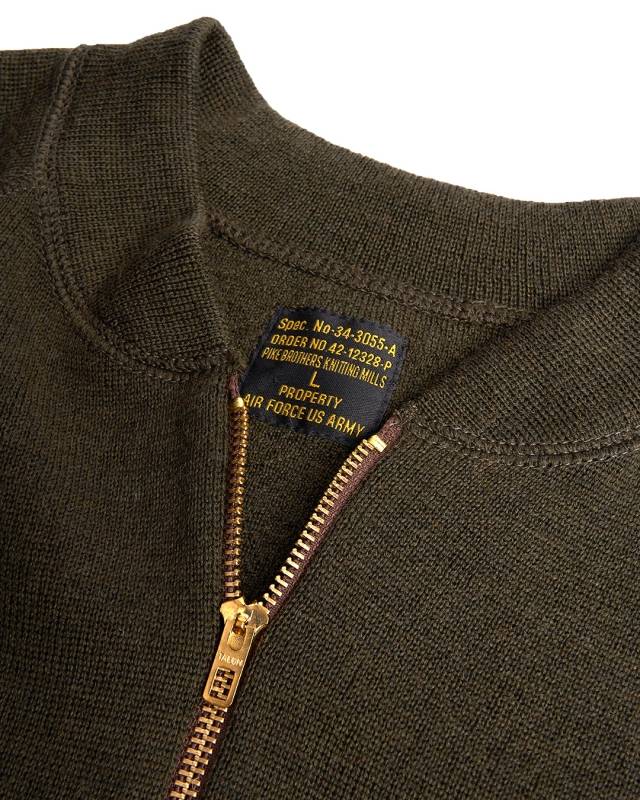 Pike Brothers 1943 C2 Sweater olive drab Letzte 2 Tage
