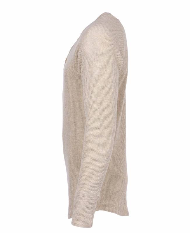 Pike Brothers 1936 Waffle Shirt natural Bis zu 60% Rabatt