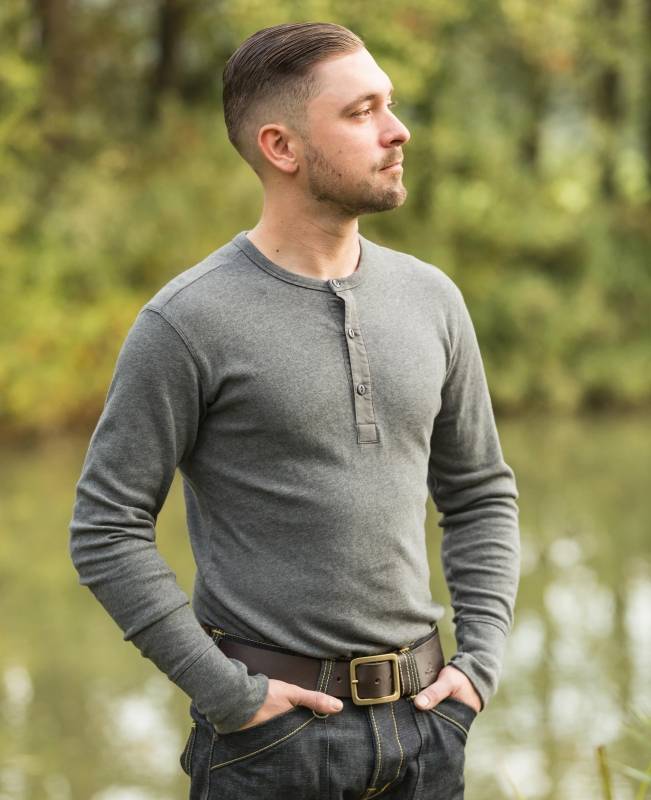 Pike Brothers 1954 Utility Shirt Long Sleeve ecru Nur für heute
