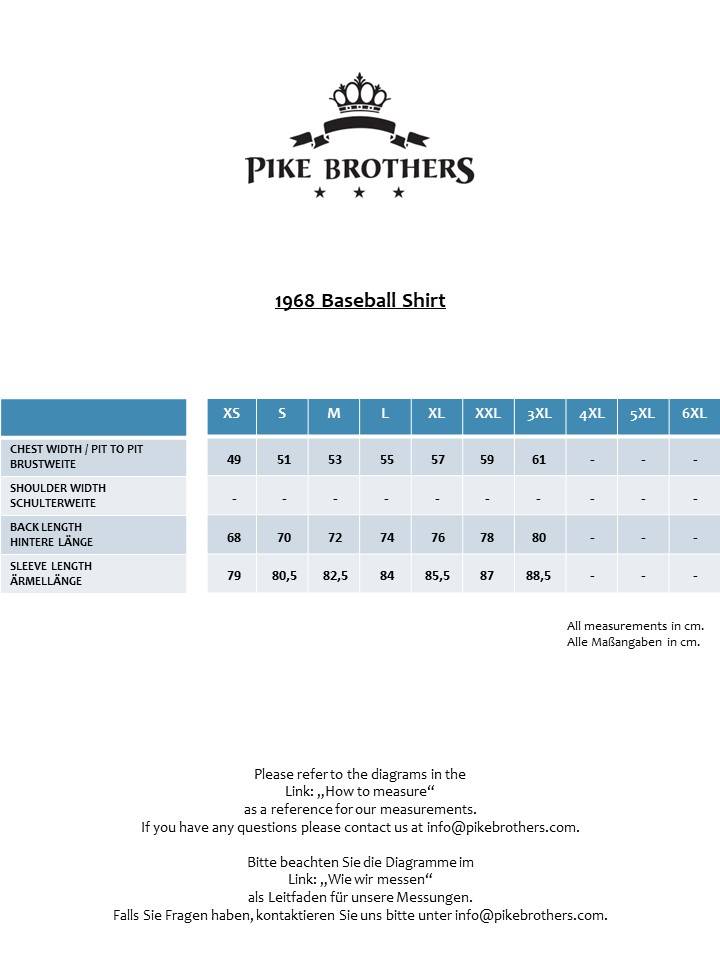 Pike Brothers 1968 Baseball Shirt Peralta black Hotsell