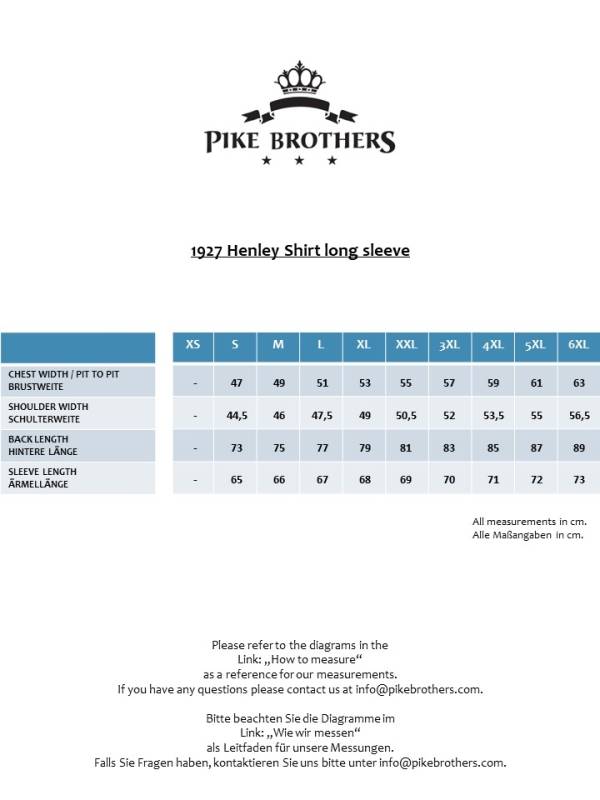 Pike Brothers 1927 Henley Shirt long sleeve Mojave green Blitzverkäufe