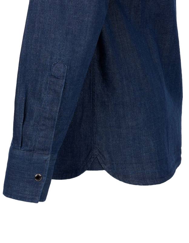 Pike Brothers 1952 Rider Shirt 8oz indigo Exklusivangebot