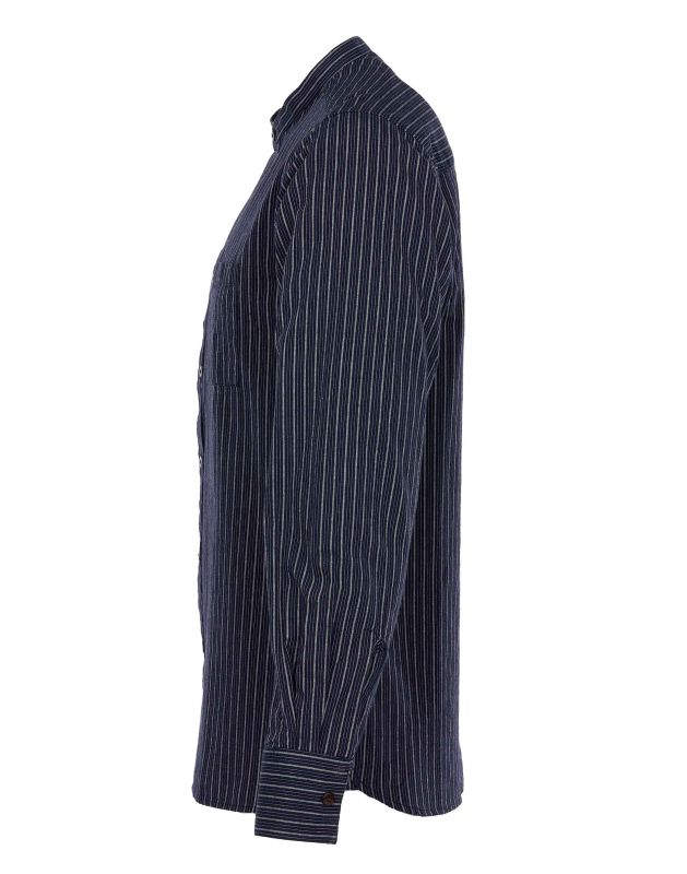 Pike Brothers 1923 Buccanoy Shirt Beaumont blue Saisonschlussverkauf