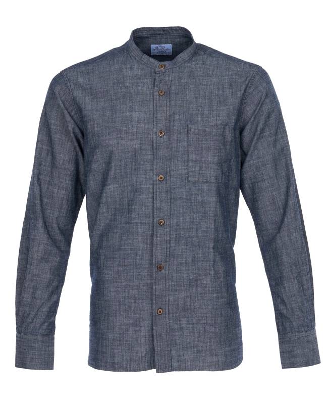 Pike Brothers 1923 Buccanoy Shirt Huaba blue Räumungsverkauf