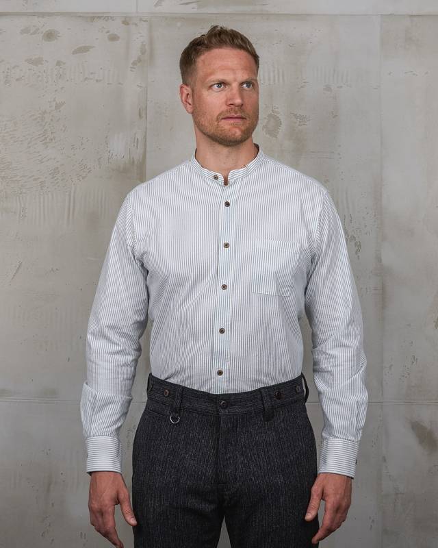 Pike Brothers 1923 Buccanoy Shirt Beaumont white VIP-Rabatte