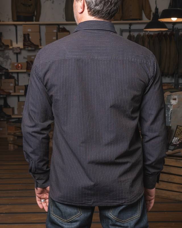 Pike Brothers 1908 Miner Shirt Hosai blue Tiefpreis