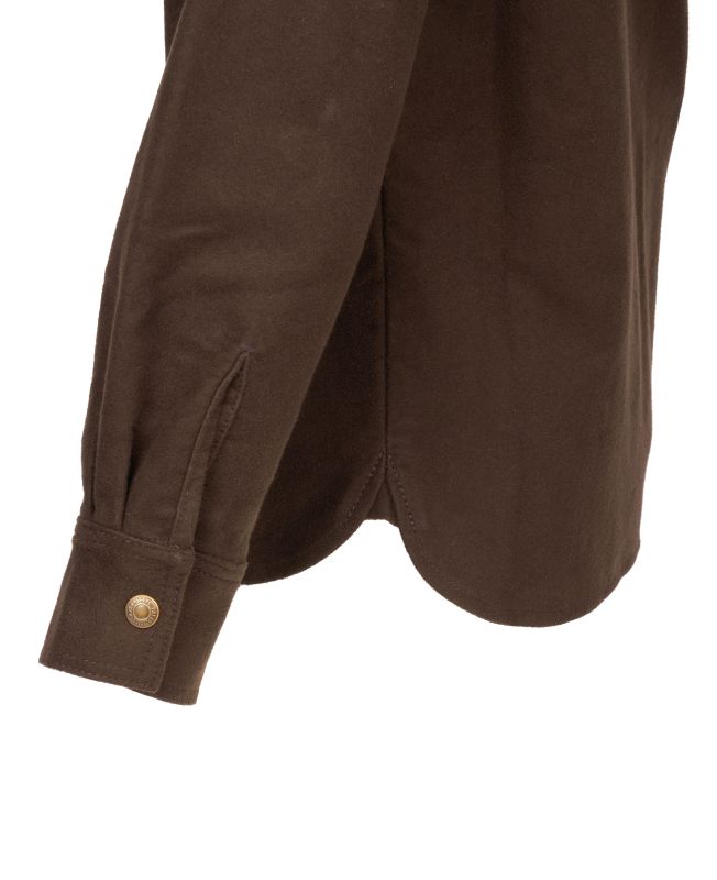 Pike Brothers 1943 CPO Shirt Moleskin soil brown Zeitbegrenzte Promotion