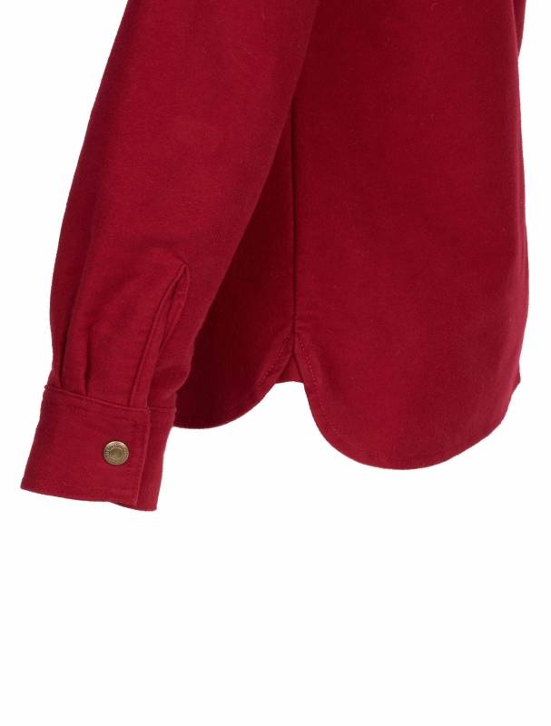 Pike Brothers 1943 CPO Shirt Moleskin dark red Vierteljährliche Förderung