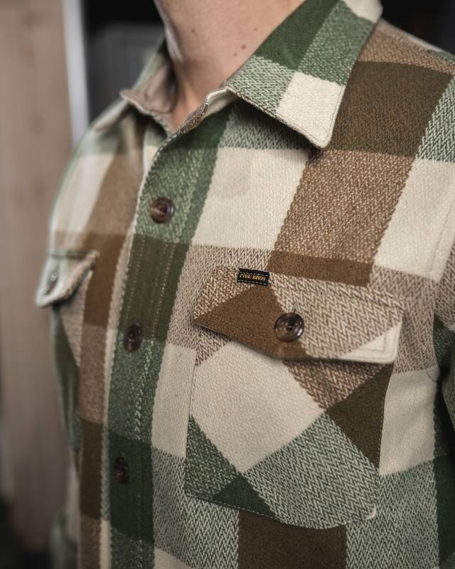 Pike Brothers 1943 CPO Shirt Ohio green zollfrei