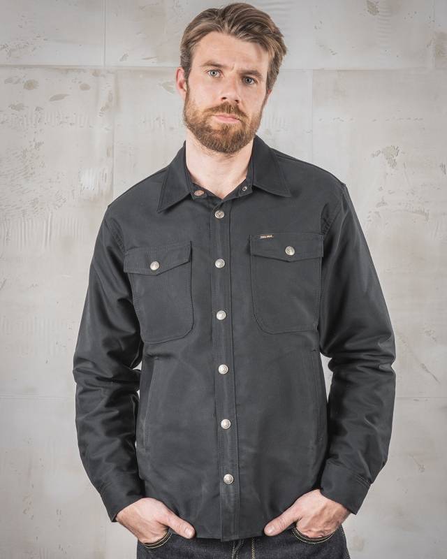 Pike Brothers 1967 CPO Shirt waxed navy 50% Rabatt für begrenzte Zeit