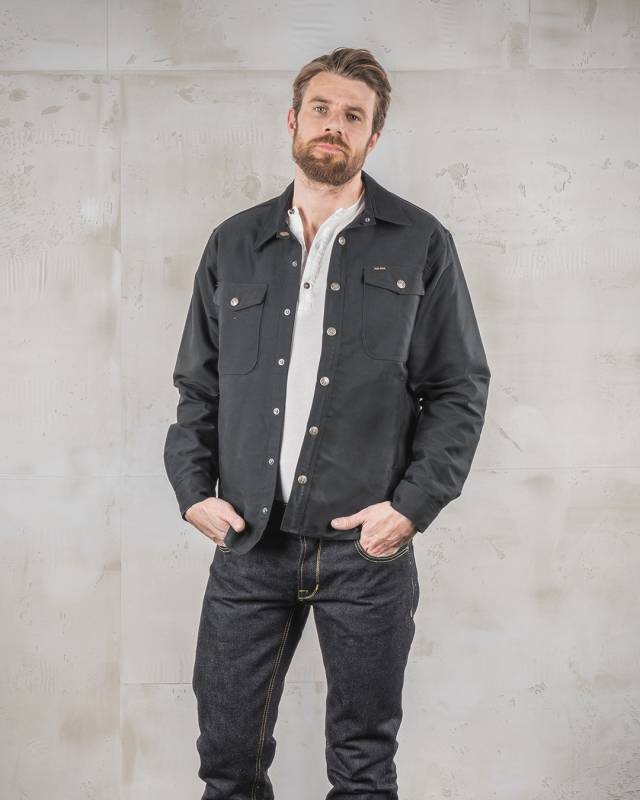 Pike Brothers 1967 CPO Shirt waxed navy 50% Rabatt für begrenzte Zeit