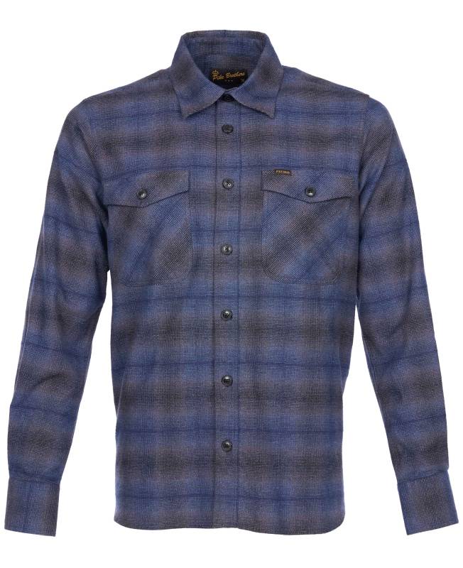 Pike Brothers 1943 CPO Shirt Tijuana blue Angebote