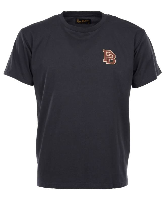 Pike Brothers 1969 Sports Tee Red Castle Logo Print Sonderangebot
