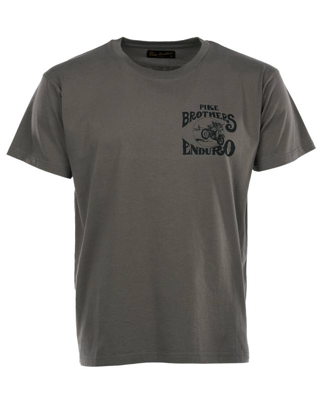 Pike Brothers 1969 Sports Tee Enduro grey Begrenztes Angebot