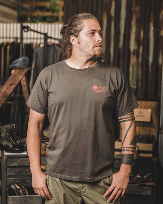 Pike Brothers 1969 Sports Tee Zaidel grey Exklusivangebot
