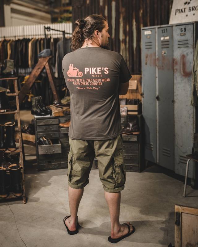 Pike Brothers 1969 Sports Tee Zaidel grey Exklusivangebot