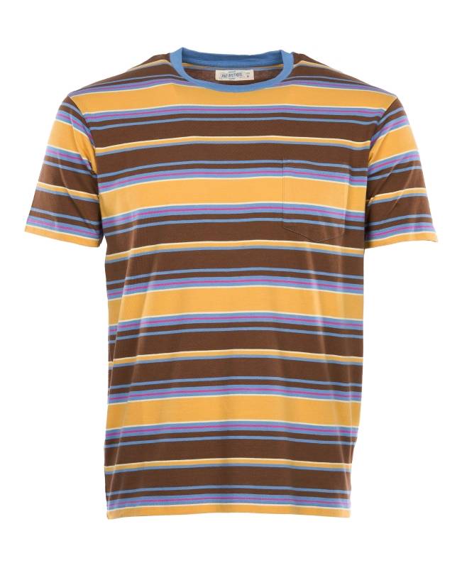 Pike Brothers 1971 Pocket Tee Malibu yellow Black Friday