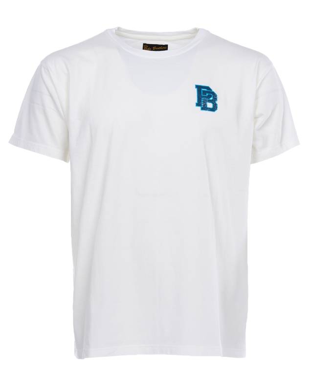 Pike Brothers 1969 Sports Tee Blue Castle Logo Print Osterangebot