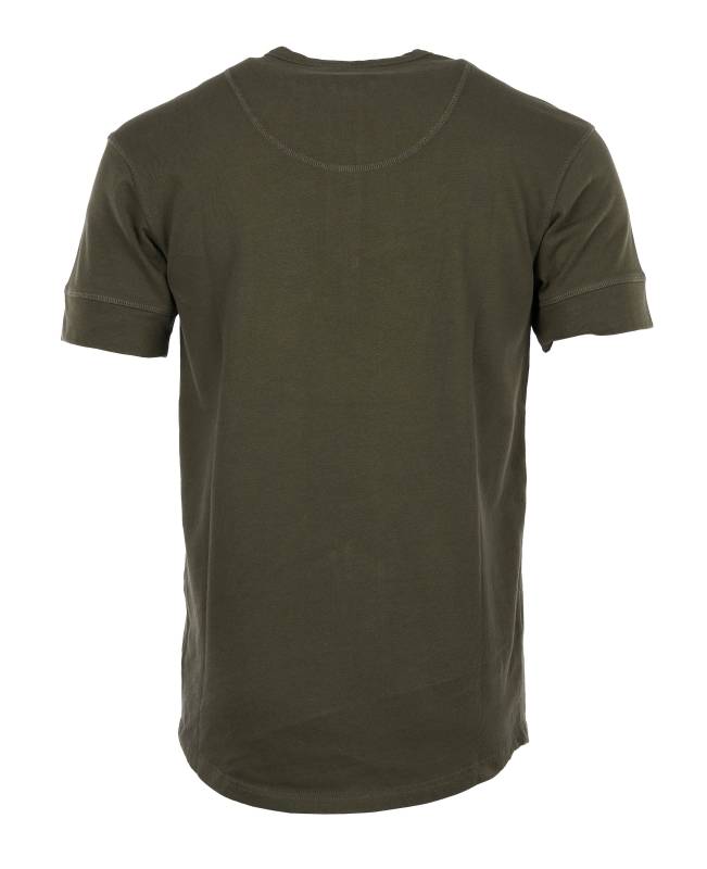 Pike Brothers 1927 Henley Shirt short sleeve Mojave green Super Sparpreis