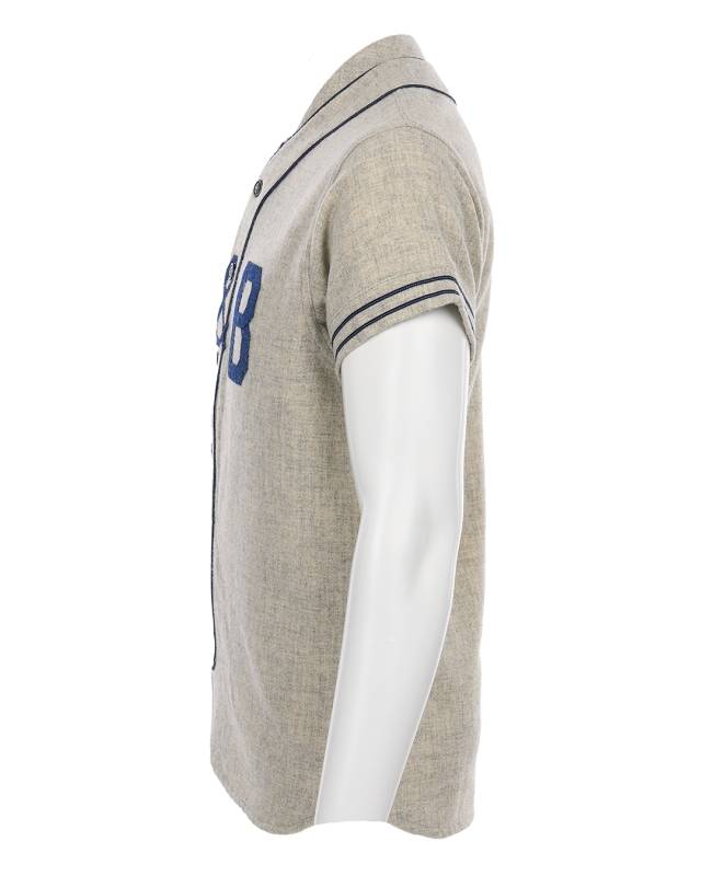 Pike Brothers 1938 Baseball Jersey Van Buren Grey Begrenzte Freigabe