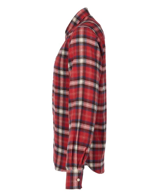 Pike Brothers 1937 Roamer Shirt red flannel Riesige Rabatte