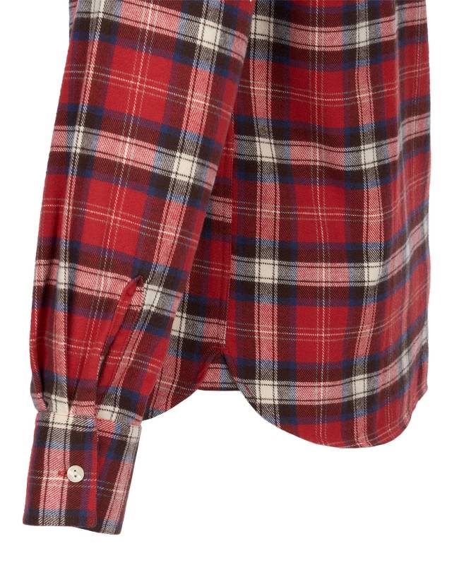 Pike Brothers 1937 Roamer Shirt red flannel Riesige Rabatte