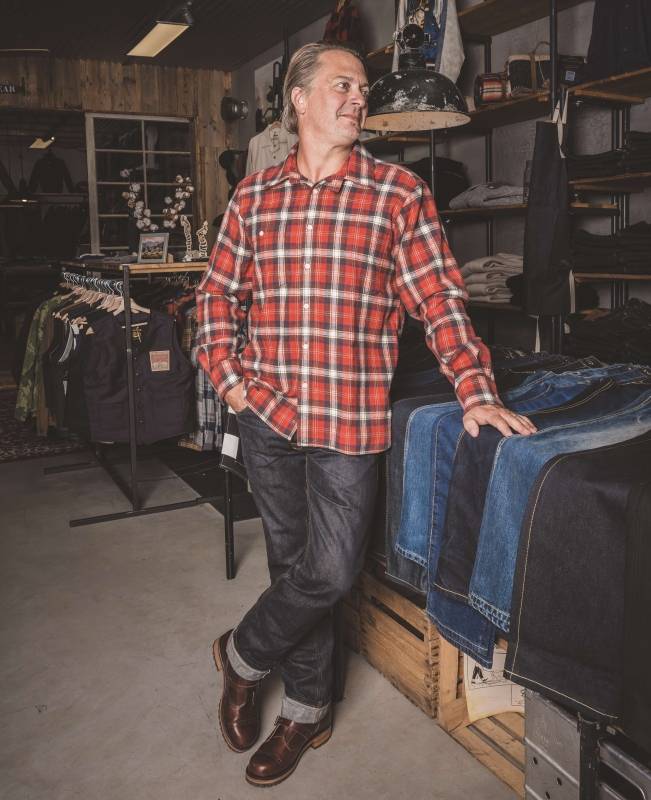 Pike Brothers 1937 Roamer Shirt red flannel Riesige Rabatte
