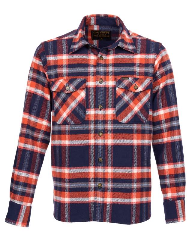 Pike Brothers 1943 CPO Shirt Barrow blue Im Verkauf
