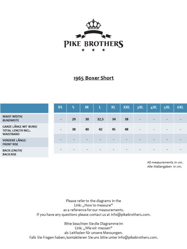 Pike Brothers 1965 Boxer Short Set grey Limitierter Zeitrabatt