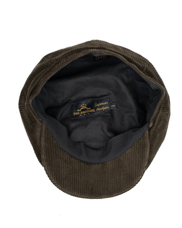 Pike Brothers 1928 Newsboy Cap olive cord Muttertagsangebot