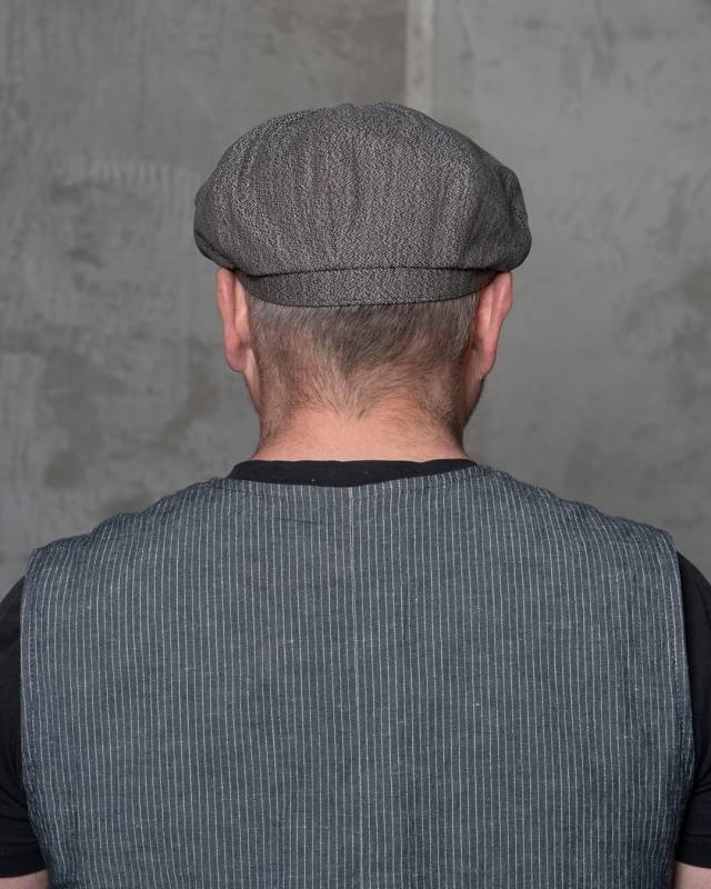 Pike Brothers 1928 Newsboy Cap Hacksaw brown O&E Jubiläumsangebot