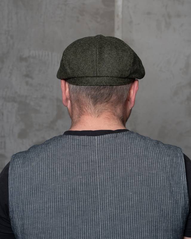 Pike Brothers 1928 Newsboy Cap Dewar green Top Angebot