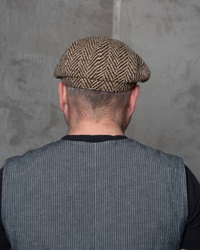 Pike Brothers 1928 Newsboy Cap Tonks white Zeitlich begrenztes Angebot
