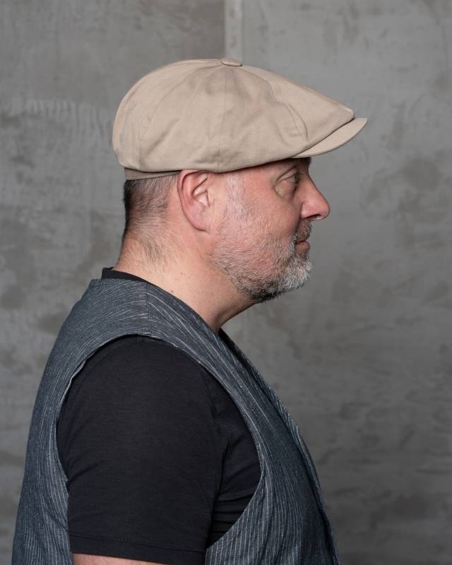 Pike Brothers 1928 Newsboy Cap cav. twill khaki Exklusive Angebote