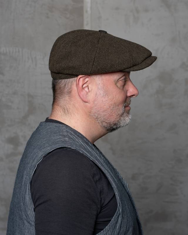 Pike Brothers 1928 Newsboy Cap Murdow green Tägliche Deals