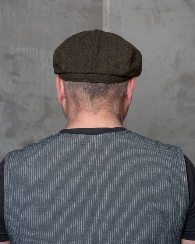 Pike Brothers 1928 Newsboy Cap Murdow green Tägliche Deals