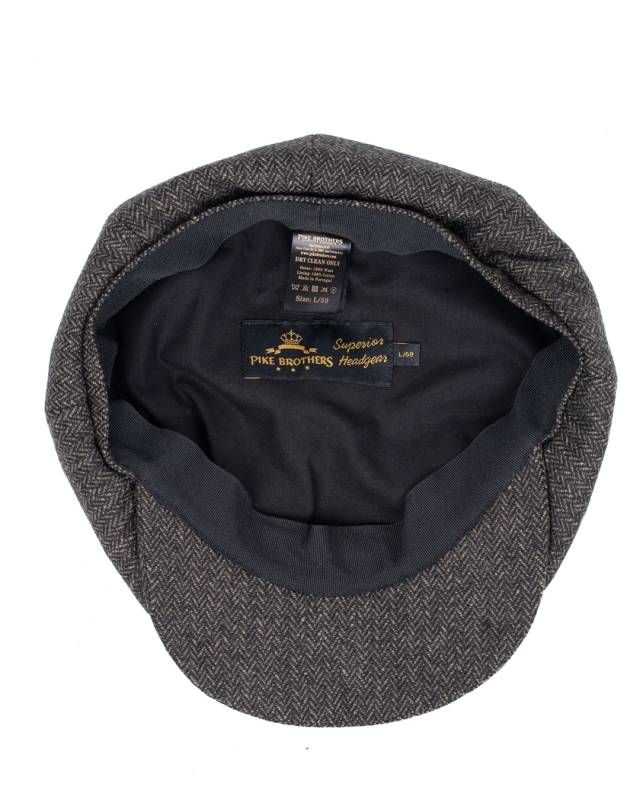 Pike Brothers 1928 Newsboy Cap Hampton brown Sonderangebote
