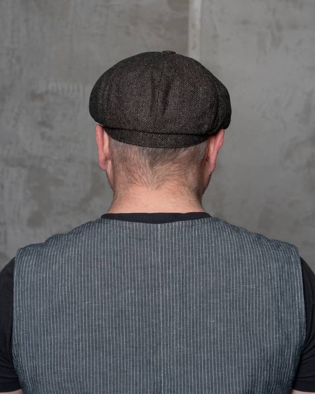 Pike Brothers 1928 Newsboy Cap Hampton brown Sonderangebote