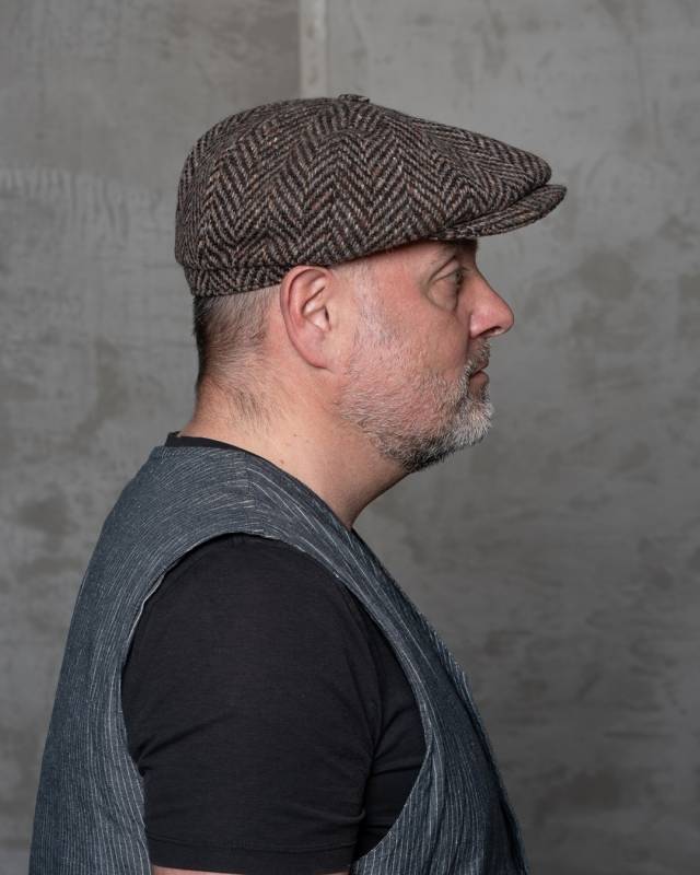 Pike Brothers 1928 Newsboy Cap Tonks black Riesige Ersparnisse
