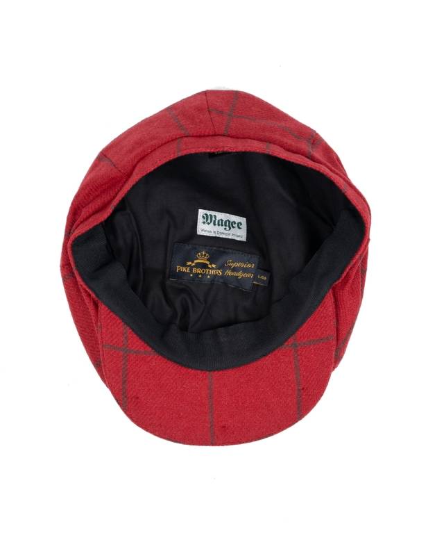 Pike Brothers 1928 Newsboy Cap Higgs red Super Sparpreis