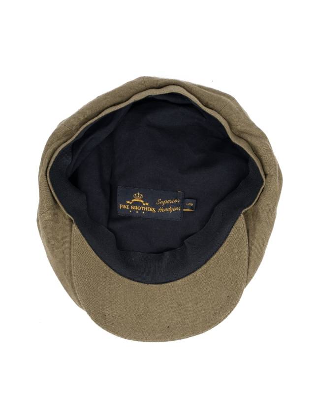Pike Brothers 1928 Newsboy Cap Dublin green Kostenlose Rückgabe