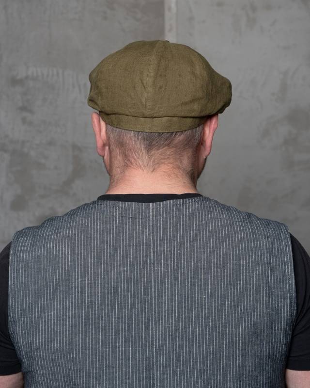 Pike Brothers 1928 Newsboy Cap Dublin green Kostenlose Rückgabe