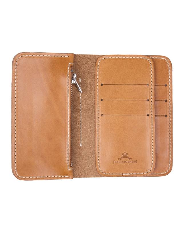 Pike Brothers 1965 Rider Wallet seal brown Neueste Stile