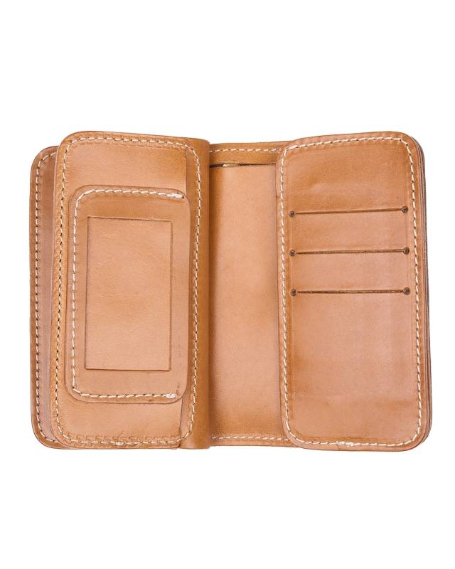 Pike Brothers 1965 Rider Wallet seal brown Neueste Stile