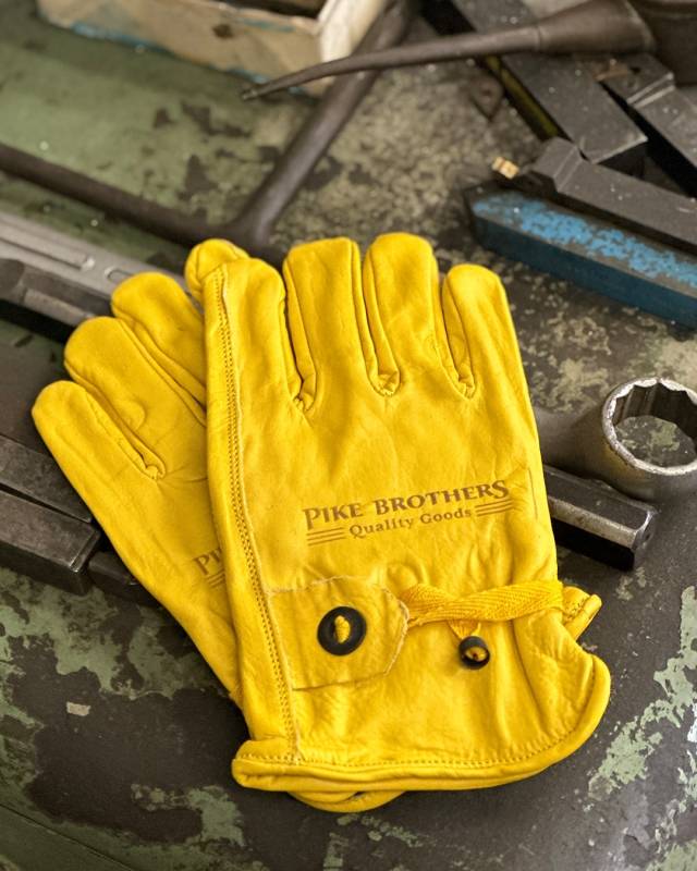 Pike Brothers Pike Special - Leather Gloves Black Friday Preise