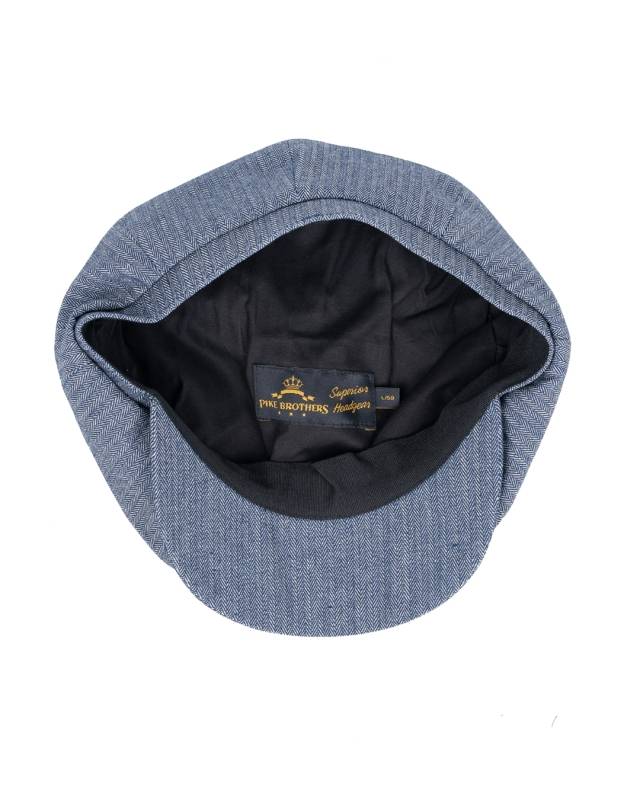 Pike Brothers 1928 Newsboy Cap Kirkburg blue 50% Rabatt für begrenzte Zeit