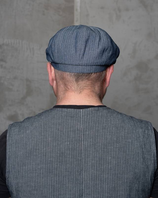 Pike Brothers 1928 Newsboy Cap Kirkburg blue 50% Rabatt für begrenzte Zeit