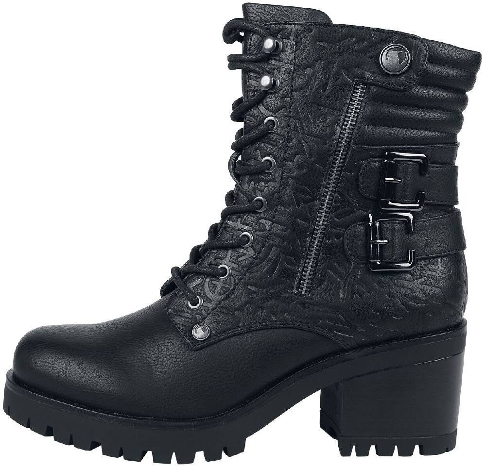 EMP Boot schwarz von Black Premium by EMP Begrenztes Angebot