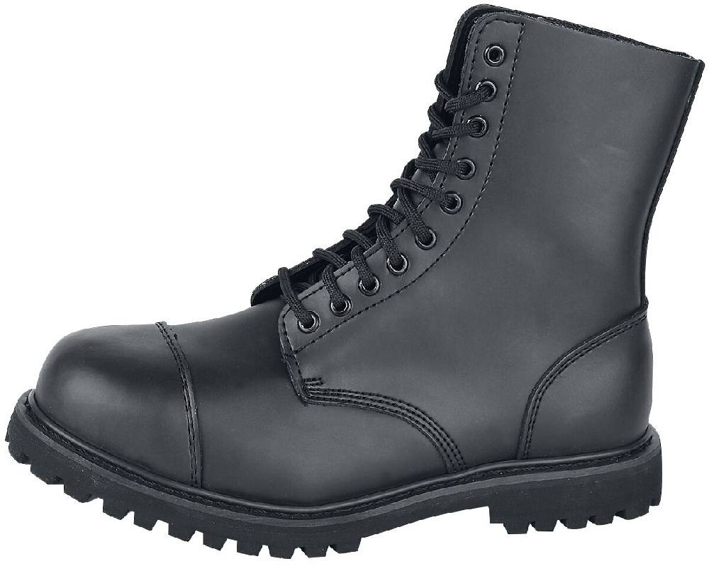 EMP "Phantom 10-Loch" Boot schwarz von Brandit Saisonschlussverkauf