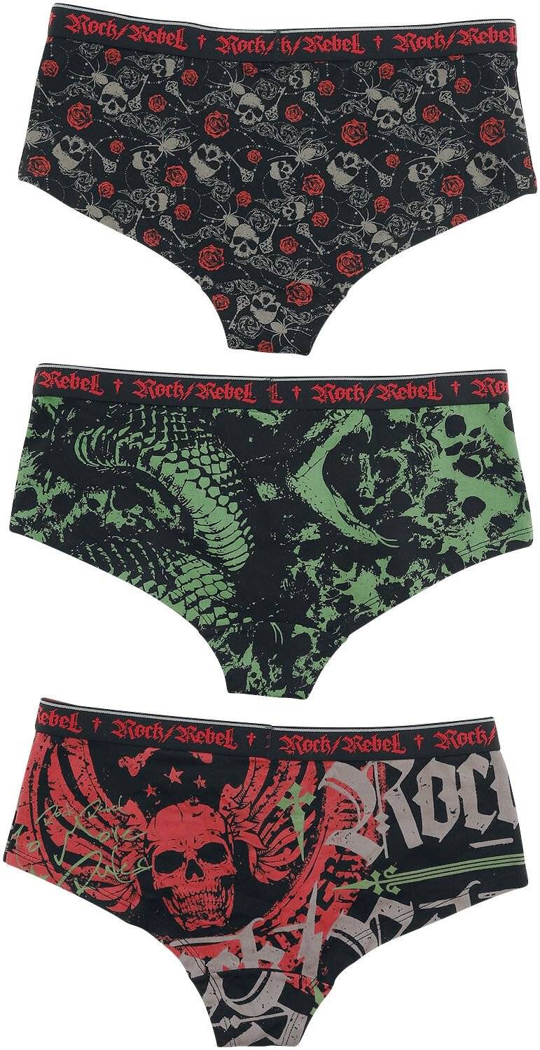EMP Panty schwarz von Rock Rebel by EMP Nur noch ein Tag übrig